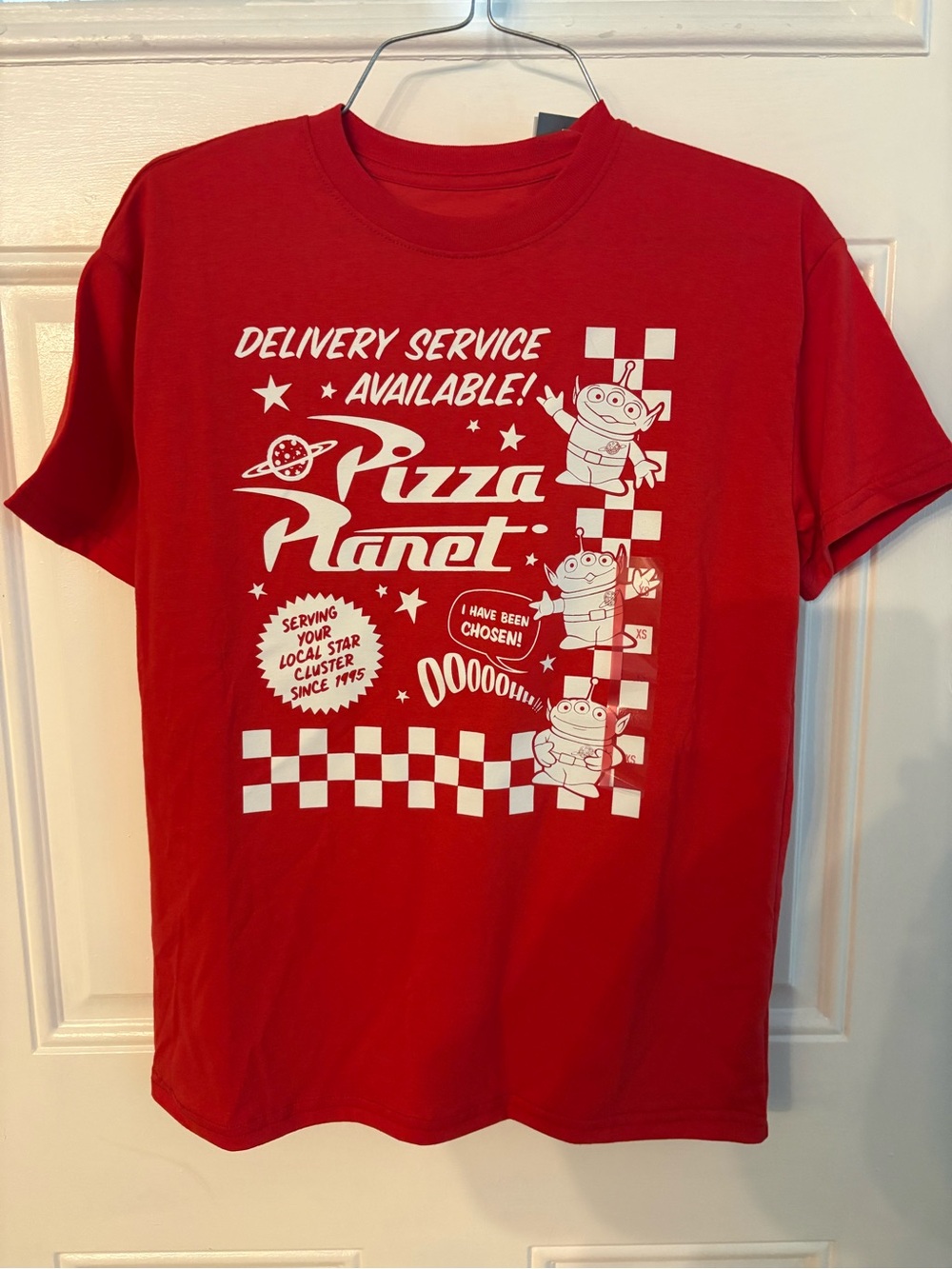 Disney Toy Story Pizza Planet NEW adult x-small